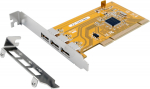 Exsys EX-1083 - USB-Adapter - PCI Low-Profile