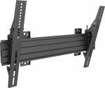 Multibrackets M Wallmount Pro MBW1U Tilt Black | VESA 100x100-600x400 | Max 30kg | Svart