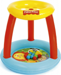 Bestway Bestway 93541 Fisher Price Pool with roof and balls Animal Friends