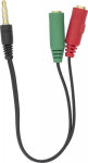 Sbox 35M-2X35F/R 3.5mm x2 F. 3Pin - 3.5mm M. 4Pin 0.2M