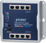 Planet IP30 Industrial 8-Port, 10/100/1000T 802.3at PoE+