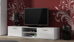 Cama MEBLE Cama TV stand SOHO 180 white/white gloss