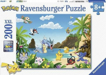 Ravensburger Ravensburger - 12840 - Puzzle attrapez-Les all Pokmon 200 szt