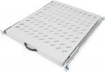 DIGITUS shelf 1HE 30x483x570mm bis 25kg gray extendable
