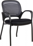 Guest chair TORINO grey/black