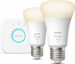 Philips Hue Starter Kit Soft-warm 9.5W A60 E27 2pcs EU