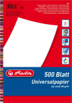 Herlitz universal paper A4 80g 500Blatt wei&szlig;