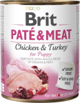 BRIT Pat&eacute; & Meat Puppy - 800g