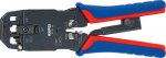KNIPEX Crimping Pliers for Western plugs 200 mm