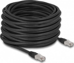 DELOCK RJ45 NWK Cat.6A S/FTP PE Outdoor 20 m schwarz