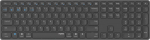 Rapoo Hama E9800M Keyboard Bluetooth QWERTZ German Grey 00217371 - Tastatur - 1.600 dpi