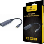 Gembird A-USB3C-VGA-01 USB Type-C to VGA Adapter / space grey