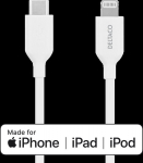 Deltaco USB-C to Lightning 1m white