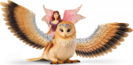 Schleich bayala 70789 Fairy in Flight on Glam-Owl