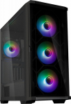 Zalman Z10 DUO ATX ZM-IF120 x4 Black