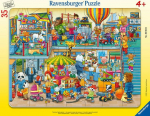 Ravensburger suur plaatpusle 35 tk Loomade m&auml;nguasjapood