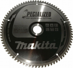 Makita MAKITA PIŁA TARCZOWA 260x30x80z SPECIALIZED ALUMINUM