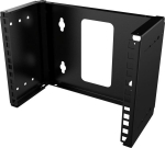 Lanview 10" 4U Open Frame Rack Wall, Mount - Black