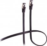 Shiverpeaks Patchkabel CAT8.1 U/FTP flat black 1m