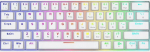 Keyboard Savio Whiteout X2 Outemu Red (SAVGK-WHITEOUT X2 RED)