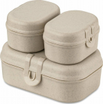 Koziol Lunchbox PASCAL READY MINI, zestaw 3 containers, KOZIOL