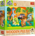 Trefl Puzzle wooden Meet the dinosaurs 24 elements (20276)