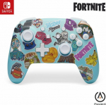 Pad PowerA SWITCH Pad wireless Enhanced Fortnite Sticker Mania