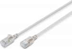 DIGITUS patch cable CAT 6A F/FTP Slim 1.50m grau