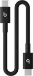 Apple Beats - USB-kabel - USB-C (hane) till USB-C (hane) - USB 2.0 - 20 cm - braided, Fast charging up till 60 W, reinforced design - jet black
