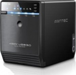 FANTEC QB-35 US 3 R black 4Bay Box Raid