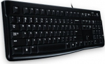Log Logitech K120 Wired Keyboard, USB, EN/LT, Black