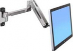 ERGOTRON LX HD SIT-STAND WALLMOUNT POL, 46IN 6.4-13.6KG LIFT50 MIS-D/EF