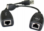Adapter USB Techly Czarny (IUSB-EXTENDTY5)