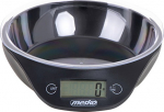 Mesko Home Mesko | Kitchen scale with a bowl | MS 3164 | Maximum weight (capacity) 5 kg | Graduation 1 g | Display type LCD | Black