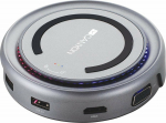 Station/replicator Canyon CANYON Hub DS-7, wireless charging 10W, 7w1, USB-C, LED, Szary