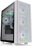 Thermaltake Obudowa - H570 Tempered Glass 3x12cm ARGB Snow