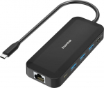 Adap. Hama USB-C->3xUSB-A/USB-C/HDMI/LAN