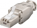Techly 105872 Modular plug RJ45 Cat6a 10G toolless, STP - Techly 105872 Modular plug RJ45 Cat6a 10G toolless, STP