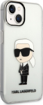 Karl Lagerfeld IML Ikonik NFT Case for iPhone 14 Plus / transparent