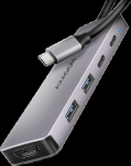AXAGON HMC-5H60 USB-C 3.2 Gen 1 hub, 2x USB-A, 1x USB-C, 4K 60Hz HDMI, PD 100W, 15cm USB-C cable