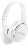 Canyon OnRiff 4 Headset Wireless Headband Connections/Music/Sport/Daily USB Type-C Bluetooth White