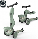 Scoot & Ride Highwaykick 1 Lifestyle 2w1 Green Lines 96604