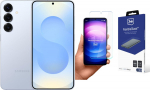 Smartfon Samsung Galaxy S25 5G 12/128GB Niebieski (SM-S931BLB) + FlexibleGlass