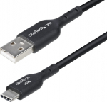 StarTech.com Kabel USB StarTech USB-A - USB-C 0.3 m Czarny (USB2AC30CMBK)
