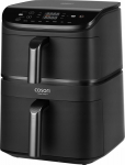 Cosori Turbo Tower CAF-DC121-AEUR 10.8 l czarny - Moc [W]: 2630 | Cart capacity [l]: 6.5 + 4.3 | Color: ciemnoszary