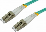 Intellinet Network Solutions Optical fiber LC-LC duplex 3m 50/125 OM3 multimode (302754)