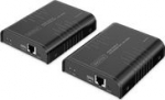DIGITUS HDMI IP KVM Extender Set 4K/60Hz 120/200 m One-to-Many CAT Black