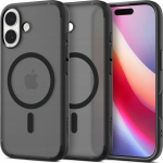 Case Spigen Ultra Hybrid MagSafe on iPhone 17 - czarne