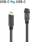 PureLink PI6630-030 - - USB C - - USB4 Gen 2x2 - 20 Gbit/s - Schwarz - Kabel - Digital/Data
