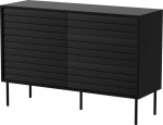 Cama MEBLE Cama CORTINA 1D3S chest of drawers 120x40x81 black